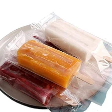 Ice Popsicles Bags Thick Frozen Pops Cream Plastic Wrappers for Candy Food