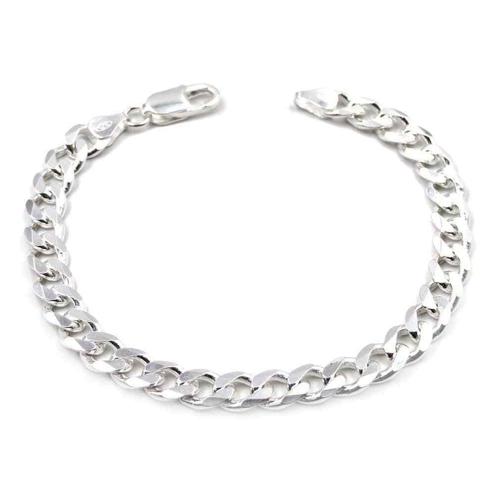 Bracciale Uomo Argento 925 925 Argento Sterling Italiano 4 MM Classic Diamond-Cut Rope Chain Bracciale In Argento 925 Uomo - Foto 11