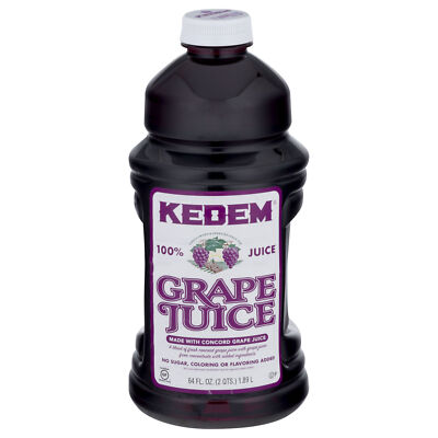Kedem Juice Grape Concord 64 FO (Pack Of 8)