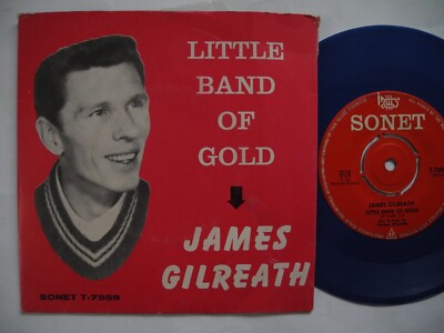 JAMES GILREATH Little Band Of Gold / I'll Walk With 45 7