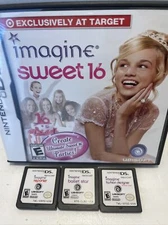 Lot of 4 Imagine Games for Nintendo DS See Titles In Description