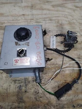 Powerstat Type 21 Feeder Control 5 Amps 0-140 VAC In Steel Hoffman Enclosure