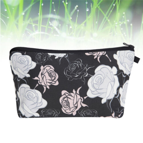  Cosmetic Bag Pouch Travel Toiletry Make up Organizer Zipper - Picture 1 of 12