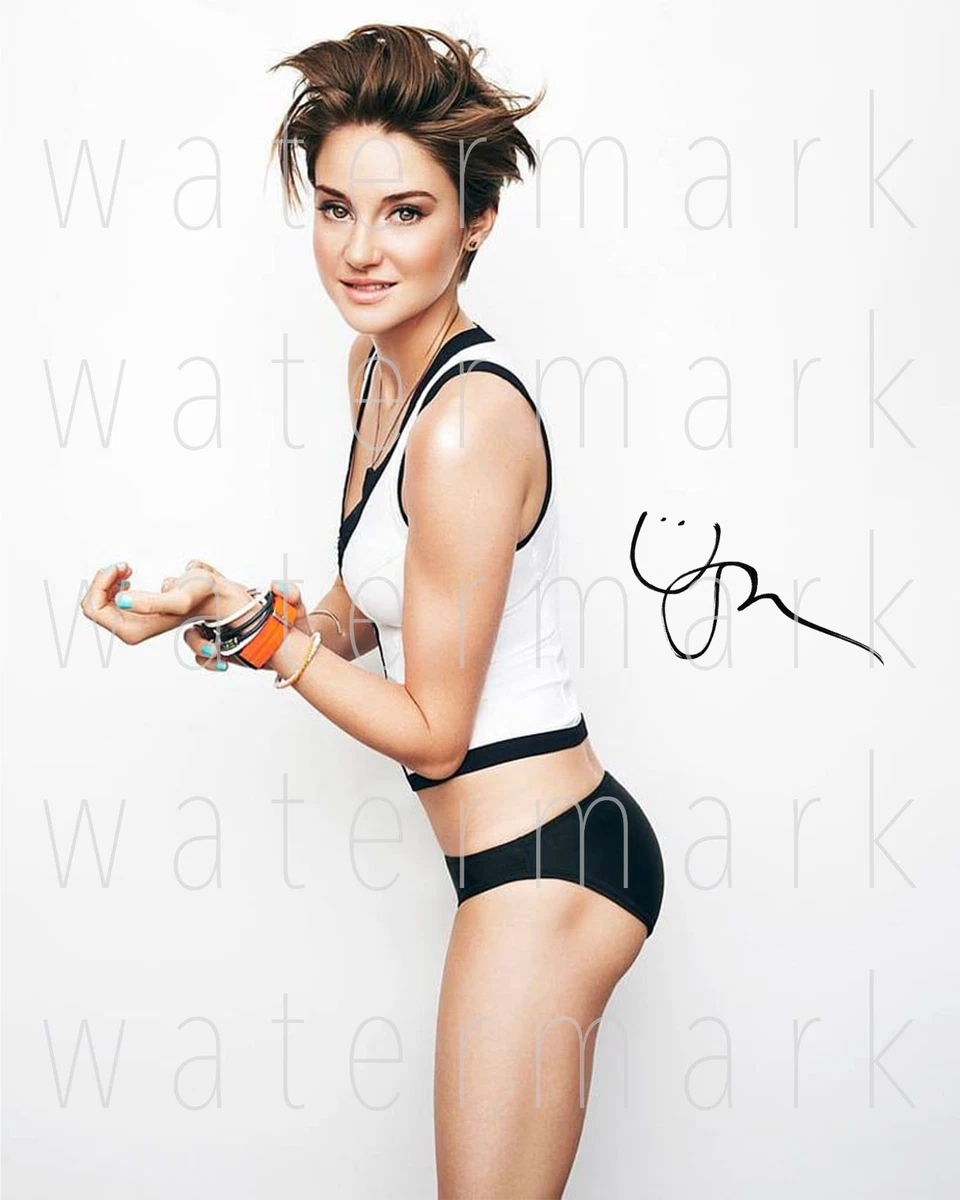Shailene Woodley signed sexy hot nude 8X10 photo picture poster autograph  RP | eBay