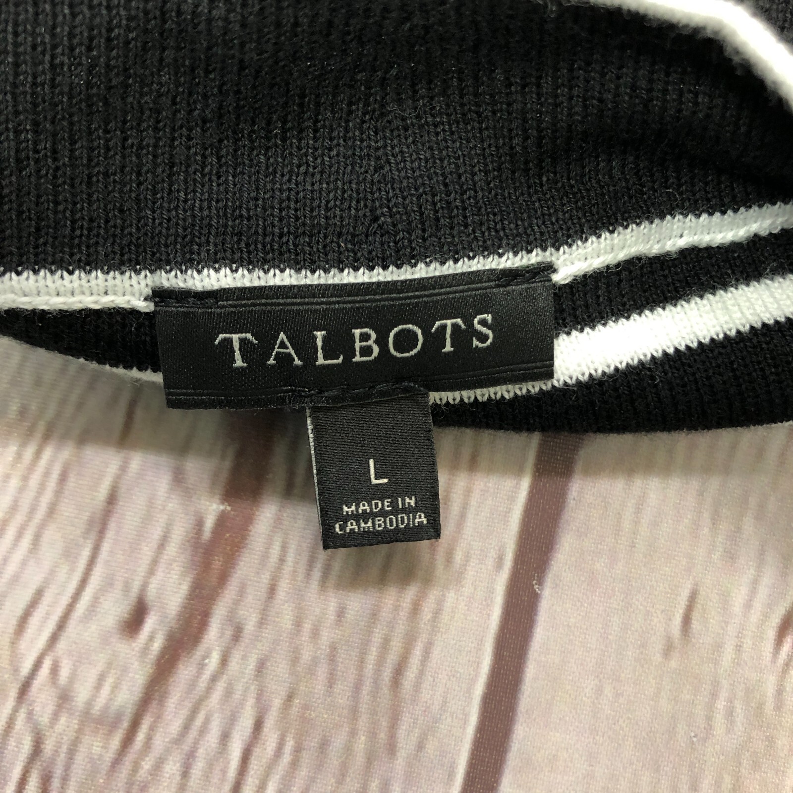 Talbots Women Short Sleeve Stretch Knit Top Shirt… - image 5