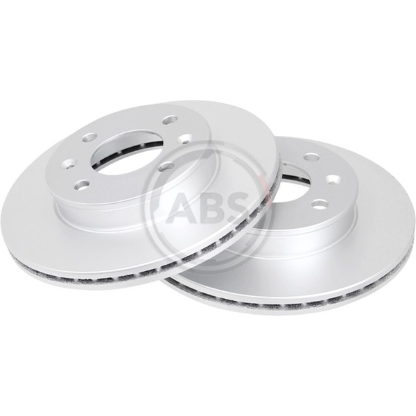 A.B.S. 2X Bremsscheibe Vorne 240 BelüFtet FüR Hyundai Getz TB 17549-image