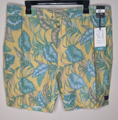 Rip Curl Tropicool Layday Boardshorts, Yellow, Men's 38