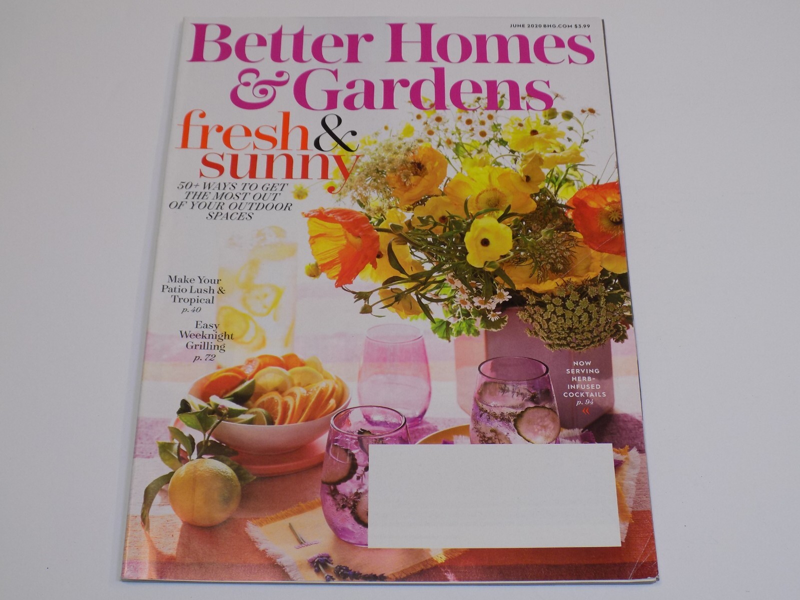 Better Homes Gardens June 2020 Sunny Outdoor Spaces and Patio Grilling Ideas