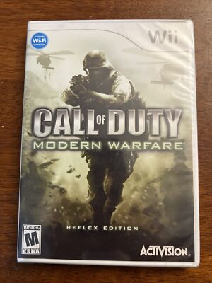 Call of duty Modern Warfare Nintendo Wii MW2 New