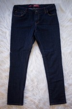 Arizona Jeans Girls 16.5 Plus Dark Wash Skinny Jeans Adjustable Waist Straight