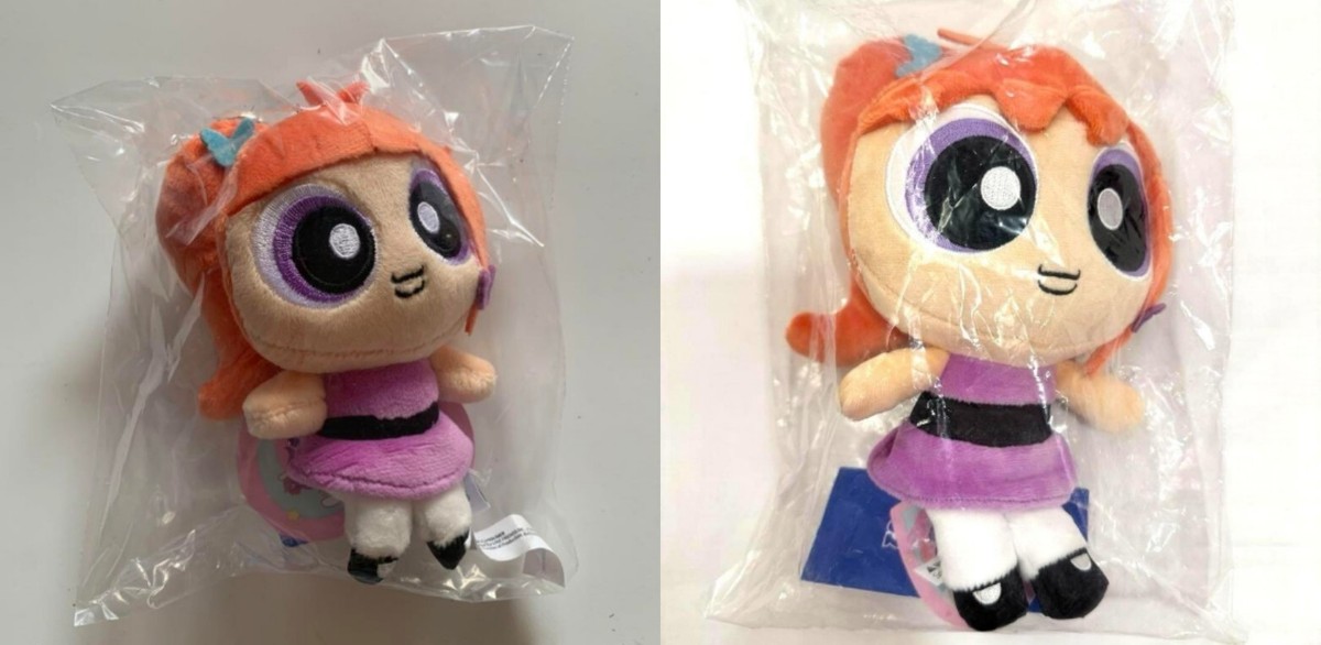 NewJeans HYEIN THE POWERPUFF GIRLS X NJ Bag Charm & Plush Doll Set