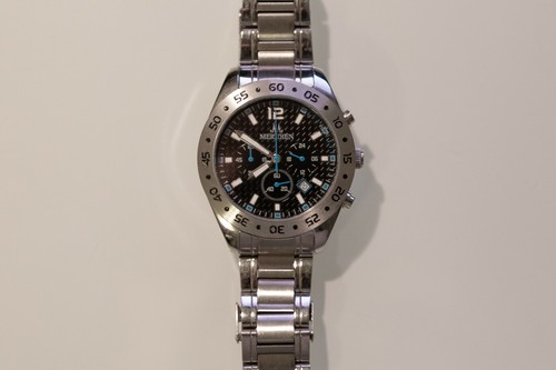 Meridien Orologio Uomo 8C161 Acciao Nuovo | eBay