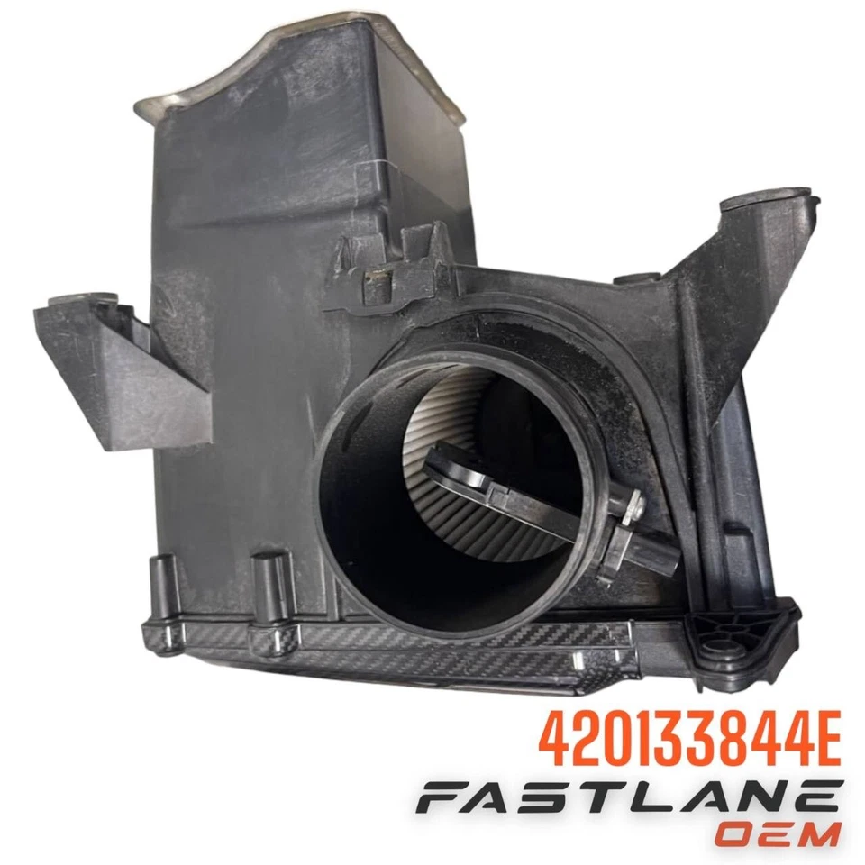 2017-2023 AUDI R8 V10 SPYDER RR RH ENG AIR INTAKE FILTER HOUSING OEM 420133844E - Image 4 of 4