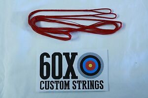 60X Custom Cordes 66" Fast Flight bleu Recourbé Arc Bow String