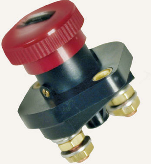 LONACRE BATTERY DISCONNECT SWITCH PUSH/PULL 12 VOLT 150 AMPS PANEL