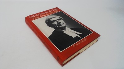 			And Nothing But the Truth: Autobiography, King-Hamilton, Alan, We		