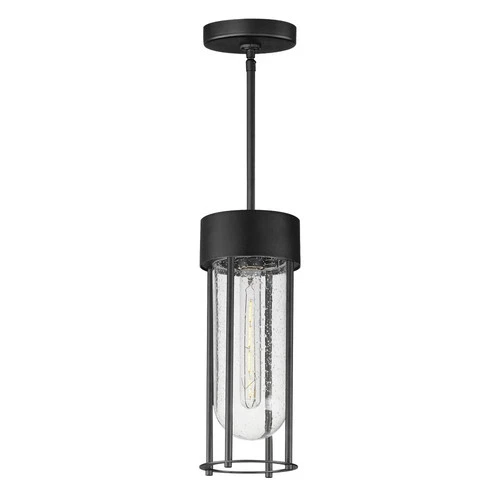 Millennial 5.5 Inch Outdoor Hanging Lantern – Black - Picture 1 of 4
