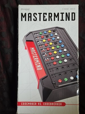 Pressman Mastermind Game The Strategy of Codemaker Vs. Codebreaker - 2020