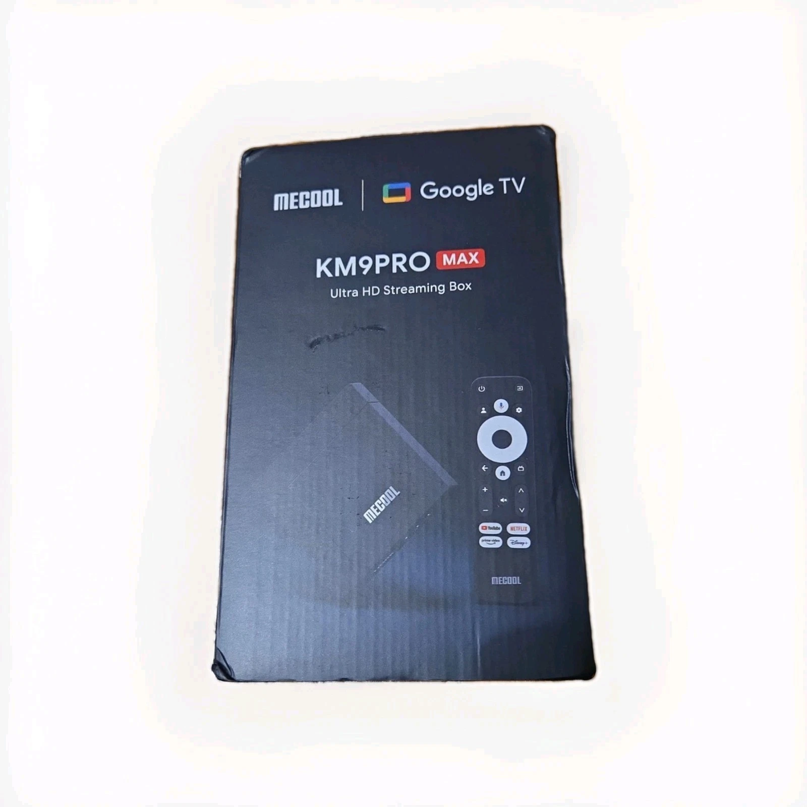 Mecool KM9 PRO MAX Google TV Android 12 Netflix Certified 2GB/32G BT5 4K TV Box
