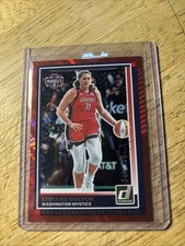 Panini 2025 Donruss WNBA Stefanie Dolson Washington Mystics #30 Red Laser /399