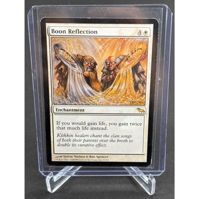 MTG Boon Reflection Shadowmoor Magic the Gathering 5/301 MP B
