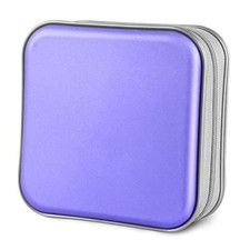 CD/DVD Cases 40 Capacity Disc Storage Binder for Car - Holders Lavender