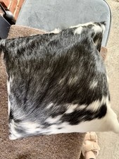 Genuine Cow Hide Cushion 40cm Square