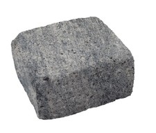 Mauersteine SIOLA-ANTIK WEIß-SCHWARZ  25/25/15CM PE3