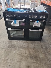 Leisure CS110F722K Cuisinemaster 110cm Dual Fuel Range Cooker 5 Burners Black