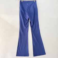 Lululemon Groove Super High Rise Flared Pant Nulu Blue W5FG2S Size 4