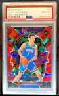 2022-23 Panini Select Chet Holmgren Concourse Red Cracked Ice Prizm PSA 10 (RC)