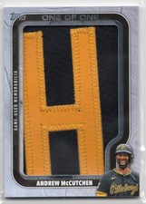 2025 Topps Update Own The Name One of One 1/1 Andrew MCcutchen Pittsburg Pirates