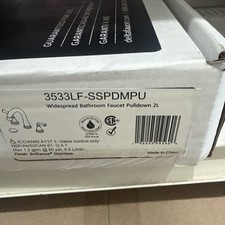 Delta 3533LF-SSPDMPU 2-Handle Widespread Pull...