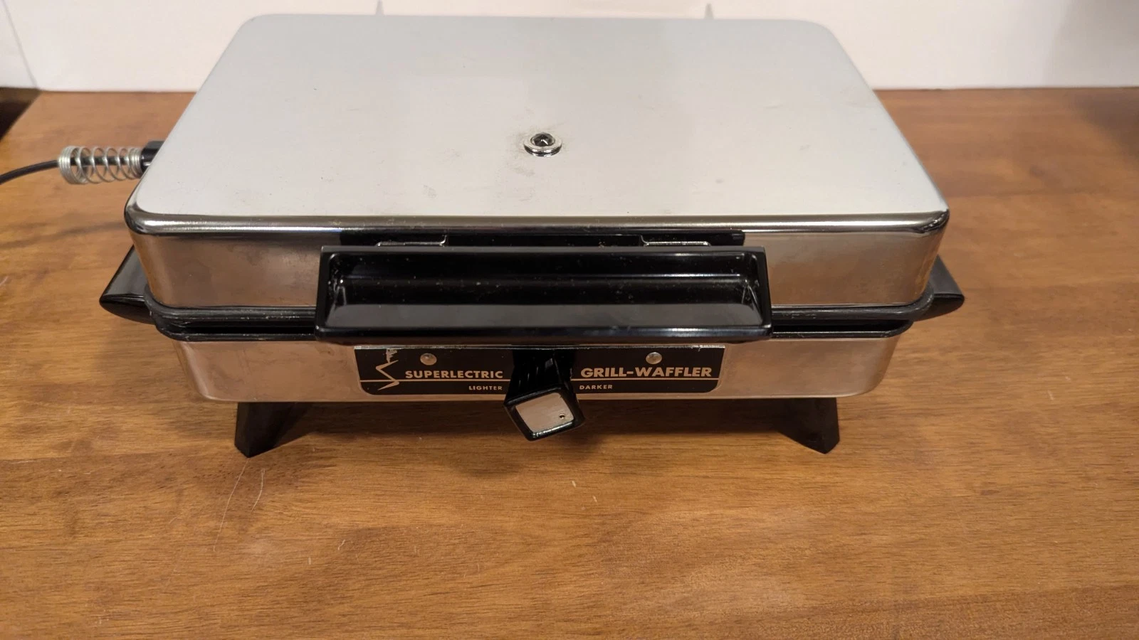 Vintage Superlectric Waffle Maker By Superior Electric USA