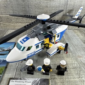 Lego City Police Helicopter. 3658. Incomplete Missing All of Manual 1 No Box