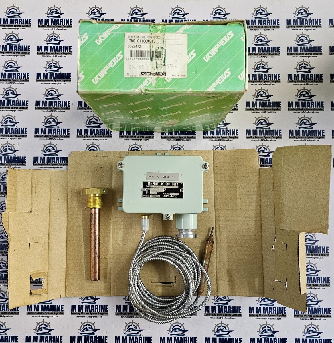 s*n様 ハイピッチジャーカー SAGINOMIYA TNS-C1100WQ13 TEMPERATURE SWITCH 65~105°C 4~20°C MT