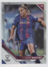 2021 Chrome UEFA Women's Champions League Refractor Lieke Martens #1 Rookie RC