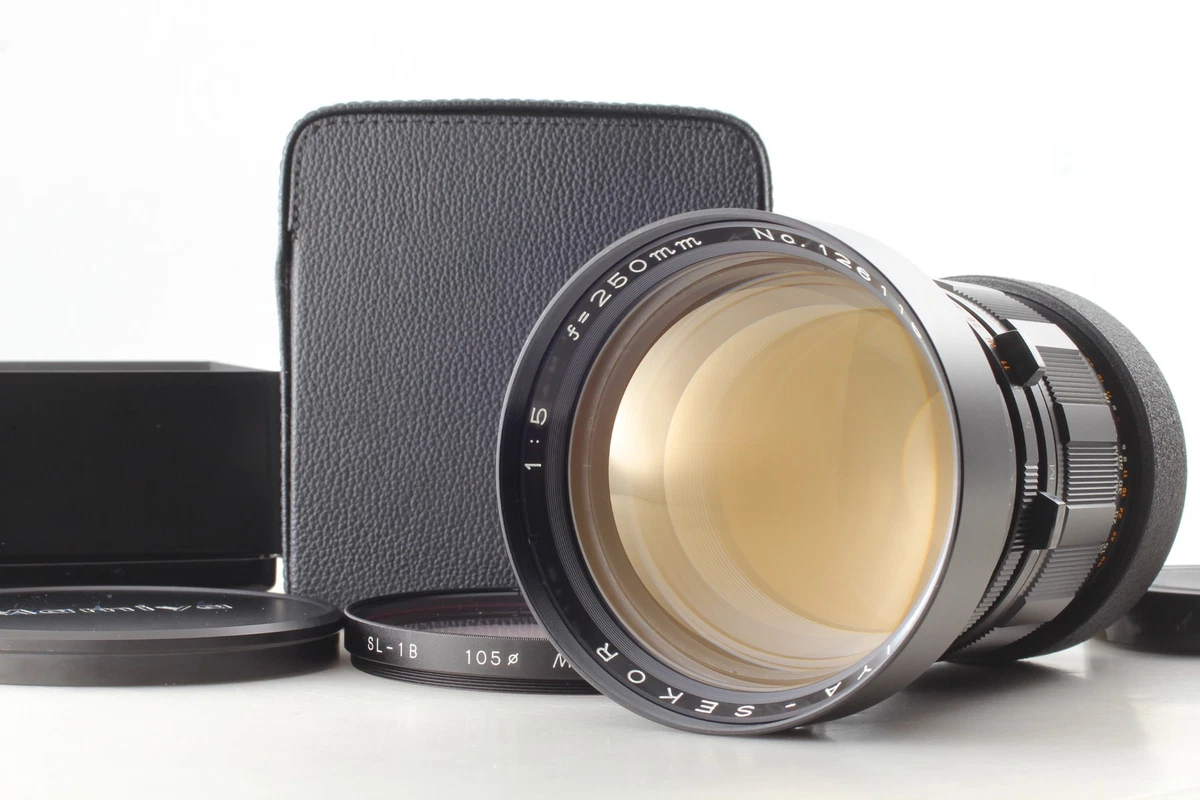 Ancien Téléobjectif Mamiya 150mm F/5.6 Pour Press Universal Super 23 – Optique Pro Japon Vintage