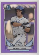 2014 Bowman Chrome Prospects Purple Refractor 94/150 Johnny Field #BCP57 o0v