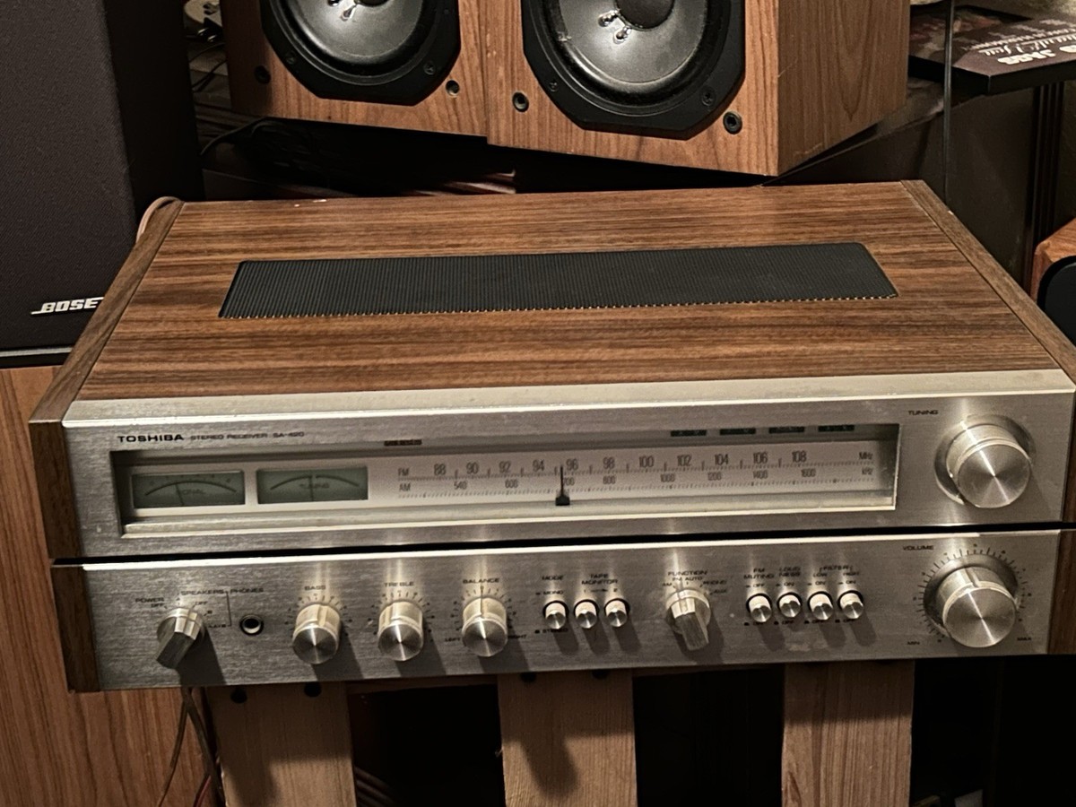 Toshiba ラジオ　アンプリファイヤー　TA420 レア物 Vintage Toshiba RP-1660M Radio AM/FM/PSB Weather Portable Radio