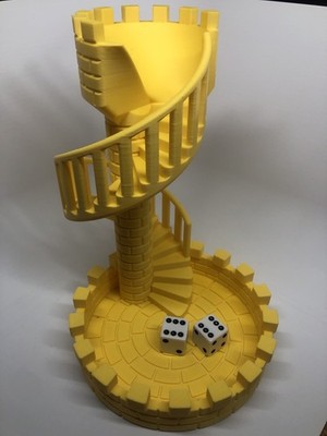 Dice Tower 3d Printed