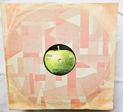 THE SUNDOWN PLAYBOYS  SATURDAY NIGHT SPECIAL - 10'' 78 PROMO SINGLE APPLE 44 1972