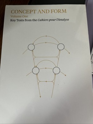 Concept and Form, Volume 1 Vol. 1 : Selections from the Cahiers Pour...