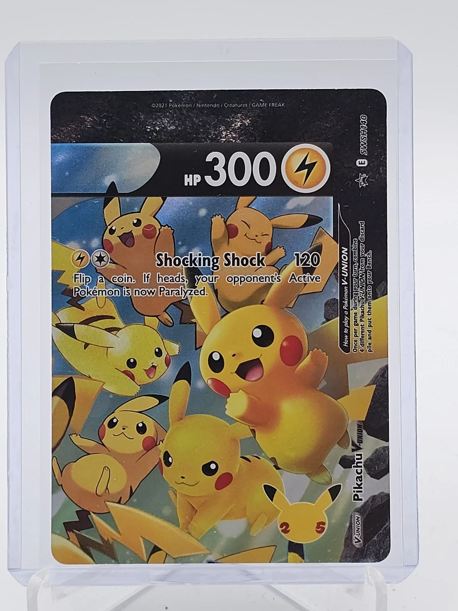 Pikachu V-Union Pokémon TCG Cards for sale | eBay