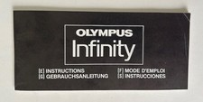 Olympus Infinity Camera Instruction Manual multi-language