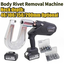 Neck Depth 40/100/150/200mm Aluminum Car Body Repair Rivet Machine Riveting Tool