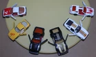 VTG 6 Diecast Lot Nissan ZX, MAZDA RX-7: Yatming, Majorette, HOTWHEELS, Matchbox