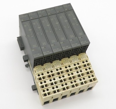 6x SIEMENS PM-E Powermodul 6ES7138-4CA50-0AB0 + Terminal 6ES7193-4CD30-0AA0 E:03