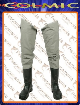 Colmic Taslon Hip Wader Größe 42 Tauchanzug Spinnfischen Fliegenfischen