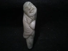 7/28A Ancient Chinese Ming-Qing Dynasty Jadeite Buddha 1600-1800 ad